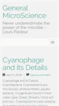 Mobile Screenshot of generalmicroscience.com